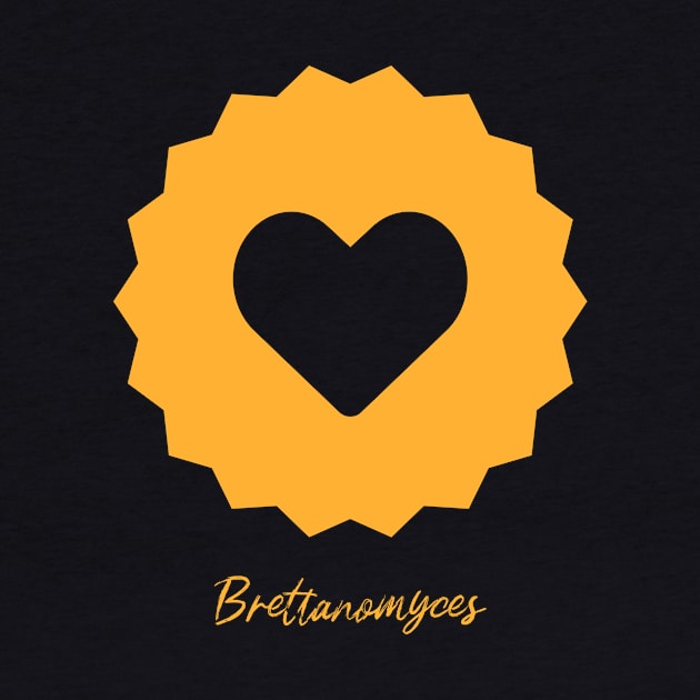 Brettanomyces, Craft beer, belgian beer, brett beer by One Eyed Cat Design